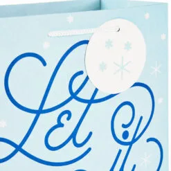Hallmark Let It Snow 8-Pack Holiday Gift Bags, Assorted Sizes And Designs -Hallmark popular shop 8 Pack Assorted Holiday Gift Bags XGB1403 05