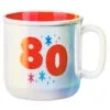 Hallmark 80 Mug, 16 Oz. -Hallmark popular shop 80 Ceramic Mug 1BID1073 01