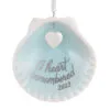 Hallmark A Heart Remembered 2023 Porcelain Ornament -Hallmark popular shop A Heart Remembered Seashell Keepsake Ornament 1799QHX3037 01