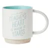 Hallmark A Teacher's Heart Mug, 16 Oz. -Hallmark popular shop A Teachers Heart Ceramic Mug 1MUG3555 01