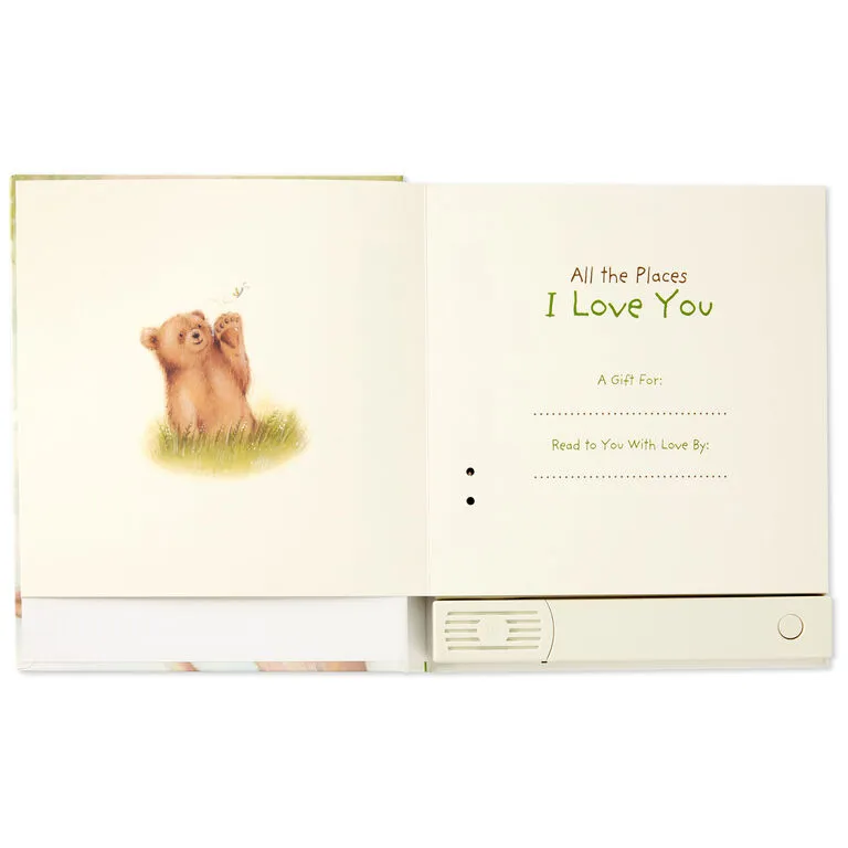 Hallmark All The Places I Love You Recordable Storybook With Music 6 Hallmark All The Places I Love You Recordable Storybook With Music - Image 4
