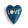Demdaco All You Need Is Love Art Heart Keeper For Pet -Hallmark popular shop Art Heart Resin and Metal Trinket Dish for Pet 1003480382 01