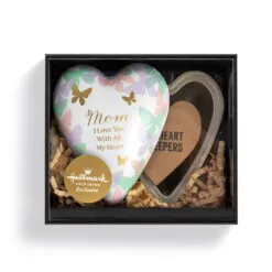 Demdaco With All My Heart Art Heart Keeper Trinket Box -Hallmark popular shop Art Heart Resin and Metal Trinket Dish 1003480437 03