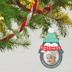 Hallmark Baby's 1st Christmas 2023 Photo Frame Ornament -Hallmark popular shop Babys 1st Christmas Penquin Frame Keepsake Ornament 1699QGO2719 02