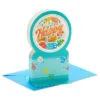 Hallmark All The Happiness Snow Globe Musical 3D Birthday Card With Motion 2 Hallmark All The Happiness Snow Globe Musical 3D Birthday Card With Motion -Hallmark popular shop Balloons Snow Globe Musical Motion 3DBirthday Card 1299WDR1212 01