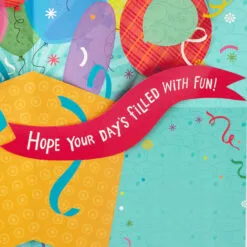 Hallmark 16" Fun Balloons Pop-Up Jumbo Birthday Card 13 Hallmark 16" Fun Balloons Pop-Up Jumbo Birthday Card -Hallmark popular shop Balloons for Fun Birthday Card 1299CBG1009 03