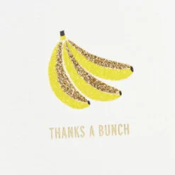 Hallmark Thanks A Bunch Boxed Blank Thank-You Notes, Pack Of 8 -Hallmark popular shop Banana Bunch Boxed Blank ThankYou Notes Multipack 1THK4117 03