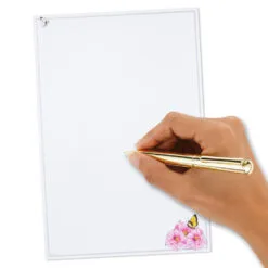 Hallmark Marjolein Bastin Pink Flowers Stationery Set, 40 Sheets -Hallmark popular shop Bastin Pink Flowers Blank Sheets Stationery Set 1STN1142 06