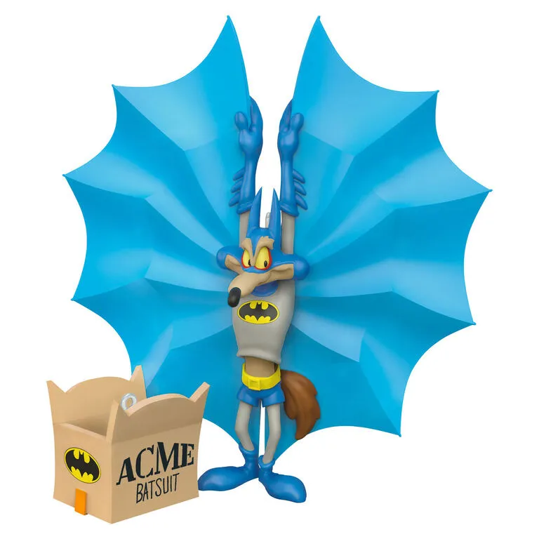 Hallmark Looney Tunes™ Wile E. Coyote™ As Batman™ Ornaments, Set Of 2 3 Hallmark Looney Tunes™ Wile E. Coyote™ As Batman™ Ornaments, Set Of 2