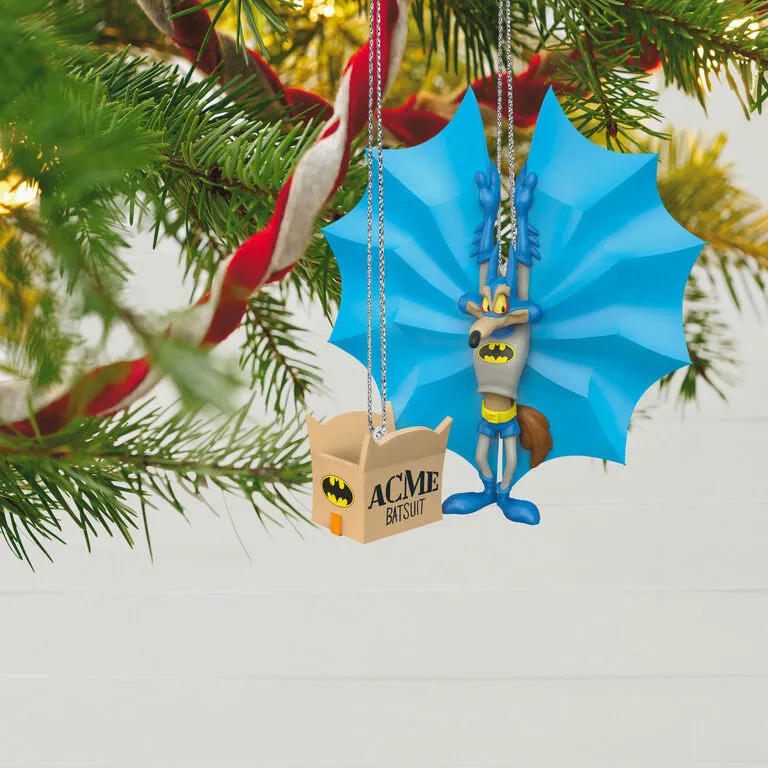Hallmark Looney Tunes™ Wile E. Coyote™ As Batman™ Ornaments, Set Of 2 4 Hallmark Looney Tunes™ Wile E. Coyote™ As Batman™ Ornaments, Set Of 2 - Image 2