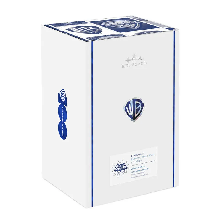 Hallmark Batman™ The Classic TV Series Batmobile™ Glass Ornament 6 Hallmark Batman™ The Classic TV Series Batmobile™ Glass Ornament - Image 4