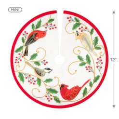 Hallmark Mini The Beauty Of Birds Christmas Tree Topper And Tree Skirt, Set Of 2 13 Hallmark Mini The Beauty Of Birds Christmas Tree Topper And Tree Skirt, Set Of 2 -Hallmark popular shop Beauty of Birds Mini Keepsake Tree Skirt and Topper 2599QSB6239 04