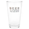 Hallmark Beer Is A Friend Pint Glass, 16 Oz. -Hallmark popular shop Beer Is a Friend Pint Glass 1BRW3227 01
