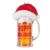 Hallmark Hoppy Holidays Ornament -Hallmark popular shop Beer Mug With Santa Hat Keepsake Ornament 1799QGO2847 01