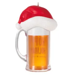Hallmark Hoppy Holidays Ornament -Hallmark popular shop Beer Mug With Santa Hat Keepsake Ornament 1799QGO2847 06