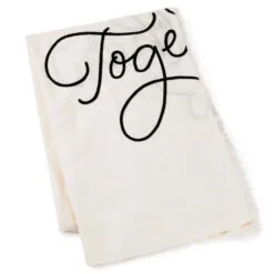 Hallmark Better Together Embroidered Throw Blanket, 80x60 -Hallmark popular shop Better Together Embroidered Blanket 1SNN1032 02