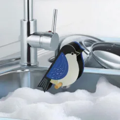 Fred Perched Bird Sponges, Set Of 4 6 Fred Perched Bird Sponges, Set Of 4 -Hallmark popular shop BirdShaped Sponges With Suction Cup Attachment 5274185 02