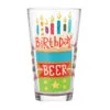 Lolita Birthday Beer Handpainted Pint Glass, 16 Oz.