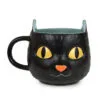 Hallmark Black Cat Glow-in-the-Dark Mug, 22 Oz. 2 Hallmark Black Cat Glow-in-the-Dark Mug, 22 Oz. -Hallmark popular shop Black Cat With GlowintheDark Eyes Halloween Mug 1HGN1291 01