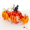 Hallmark Fun And Frightful 3D Pop-Up Halloween Card -Hallmark popular shop Black Cat on Pumpkins 3D PopUp Halloween Card 1299IEH1003 01
