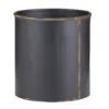 Black Recycled Iron And Brass Crock -Hallmark popular shop Black Recycled Iron and Brass Crock G5762 01