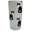 E&S Pets Tuxedo Cat Stainless Steel Tumbler, 20 Oz. -Hallmark popular shop Black and White Cats on Gray Stainless Steel Tumbler 1163 01