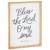 Hallmark Bless The Lord, O My Soul Wooden Quote Sign, 12x16 -Hallmark popular shop Bless the Lord O My Soul Wooden Quote Sign 1SNN1052 01