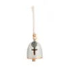 Demdaco Mini Inspired Bell, Blessed -Hallmark popular shop Blessed Mini Stoneware Bell With Cross Cutout 1008010010 01