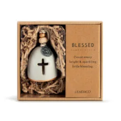 Demdaco Mini Inspired Bell, Blessed 6 Demdaco Mini Inspired Bell, Blessed -Hallmark popular shop Blessed Mini Stoneware Bell With Cross Cutout 1008010010 02