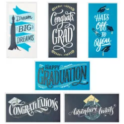 Hallmark Sophisticated Assorted Money Holder Graduation Cards, Pack Of 36 -Hallmark popular shop Blue Black Money Holder Graduation Cards Assortment 5GEY1002 02