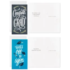 Hallmark Sophisticated Assorted Money Holder Graduation Cards, Pack Of 36 -Hallmark popular shop Blue Black Money Holder Graduation Cards Assortment 5GEY1002 05