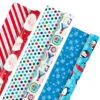 Hallmark Bright Joy 3-Pack Kids Reversible Christmas Wrapping Paper Assortment, 120 Sq. Ft. -Hallmark popular shop Bright Assorted Kids Reversible Christmas Gift Wrap 5JXW1030 01