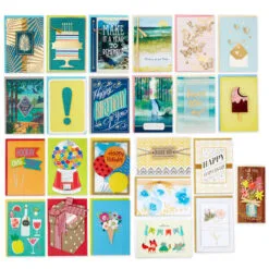 Hallmark Premium Assorted Handmade All-Occasion Cards In Leaf Print Organizer, Box Of 24 13 Hallmark Premium Assorted Handmade All-Occasion Cards In Leaf Print Organizer, Box Of 24 -Hallmark popular shop Bulk Handmade AllOccasion Cards in Storage Box 5EDX1107 02