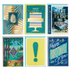 Hallmark Premium Assorted Handmade All-Occasion Cards In Leaf Print Organizer, Box Of 24 14 Hallmark Premium Assorted Handmade All-Occasion Cards In Leaf Print Organizer, Box Of 24 -Hallmark popular shop Bulk Handmade AllOccasion Cards in Storage Box 5EDX1107 03