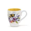 Demdaco Nectar Bumblebee Mug, 16 Oz. -Hallmark popular shop BumblebeeFlowers on White Mug With Yellow Interior 1004610069 01