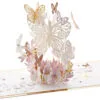 Hallmark Butterfly Bouquet Thankful For You 3D Pop-Up Thinking Of You Card -Hallmark popular shop Butterfly Flowers 3D PopUp Thinking of You Card 1299LAD9643 01