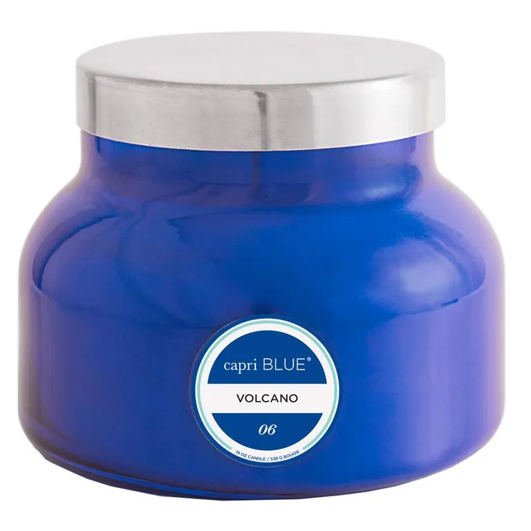 Capri Blue Volcano Blue Signature Jar Candle, 19 Oz. 3 Capri Blue Volcano Blue Signature Jar Candle, 19 Oz.