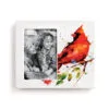 Demdaco Spring Cardinal Ceramic Picture Frame, 4x6 -Hallmark popular shop Cardinal Illustration on White Ceramic Picture Frame 1004610085 01