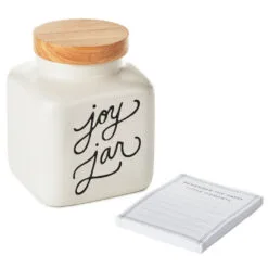 Hallmark Ceramic Joy Jar And Notepad, Set Of 2 7 Hallmark Ceramic Joy Jar And Notepad, Set Of 2 -Hallmark popular shop Ceramic Joy Jar and Note Pad 1SNN1080 03