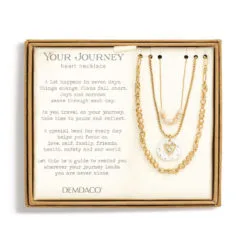 Demdaco Champagne Your Journey Layered Love Necklace, 24" -Hallmark popular shop Champagne Bead Layered Necklace 1004670136 03