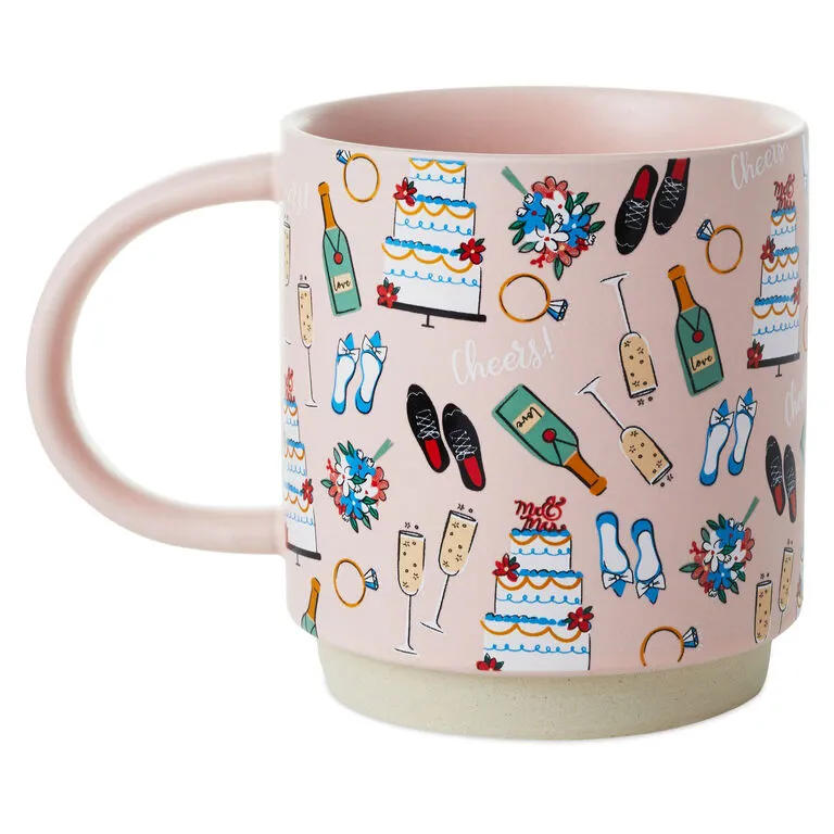Hallmark Cheers! Engagement Mug, 16 Oz. 4 Hallmark Cheers! Engagement Mug, 16 Oz. - Image 2