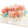 Hallmark Love You Always 3D Pop-Up Love Card 1 Hallmark Love You Always 3D Pop-Up Love Card -Hallmark popular shop Colorful Hearts 3D PopUp Love Card 1299LAD2904 01