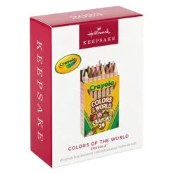 Hallmark Crayola® Colors Of The World Ornament -Hallmark popular shop Colors of the World Crayons Box Keepsake Ornament 1899QXI7347 04