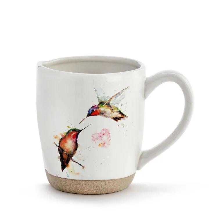 Demdaco Watercolor Hummingbirds Mug, 14 Oz. 3 Demdaco Watercolor Hummingbirds Mug, 14 Oz.