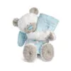 Demdaco Guardian Angel Bear And Blue Blanket, Set Of 2