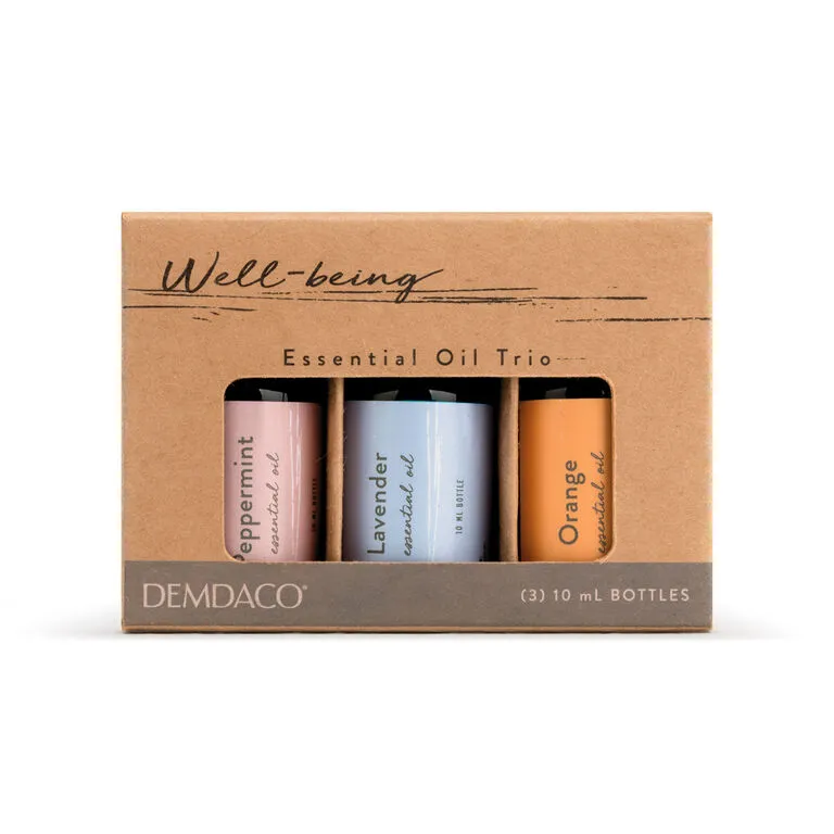 Demdaco Well-Being Essential Oil Trio 4 Demdaco Well-Being Essential Oil Trio - Image 2