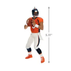Hallmark NFL Denver Broncos Russell Wilson Ornament -Hallmark popular shop Denver Broncos Russell Wilson Keepsake Ornament 2299QXI7527 03