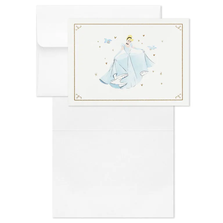Hallmark Disney Princess Assorted Boxed Blank Note Cards Multipack, Pack Of 24 6 Hallmark Disney Princess Assorted Boxed Blank Note Cards Multipack, Pack Of 24 - Image 4