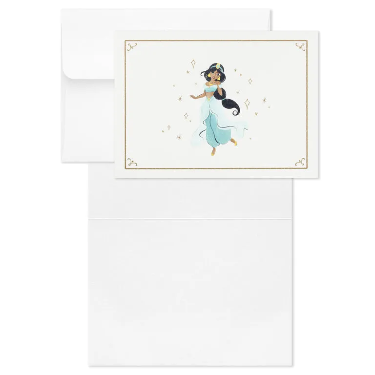 Hallmark Disney Princess Assorted Boxed Blank Note Cards Multipack, Pack Of 24 7 Hallmark Disney Princess Assorted Boxed Blank Note Cards Multipack, Pack Of 24 - Image 5