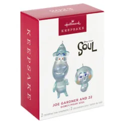 Hallmark Disney/Pixar Soul Joe Gardner And 22 Ornaments, Set Of 2 11 Hallmark Disney/Pixar Soul Joe Gardner And 22 Ornaments, Set Of 2 -Hallmark popular shop Disney Soul Joe Gardner and 22 Keepsake Ornaments 1999QXE3269 04
